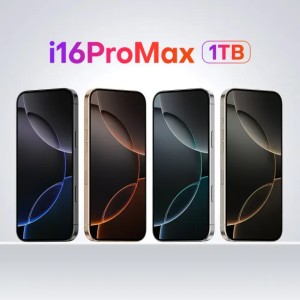2025 New Brand Wireless charging i16 Pro Max 5G smartphone 4G LTE 64-bit octa-core MTK6765 8GB+256GB 12GB+512TB/16GB+1TB Android OS Face ID 6.9inch