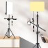 LED Fill Lamp Video Light Panel Bi-color 2700k-5700k Photography Lighting Live Stream Photo Studio Light With Stand EU Plug