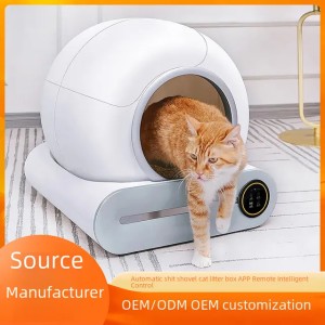 Automatic fully enclosed deodorant cat litter box large capacity cat toilet intelligent automatic cleaning