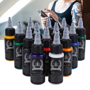 30ml/bottle 14 color professional tattoo makeup ink tattoo pigment body art ink tattoo makeup supplies semi anent 241118