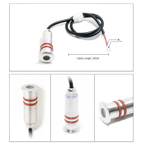 4pcs/lot Super Mini 0.5W/1W IP68 Underwater Light DC12V Outdoor Underground Lamp Swimming Pool LED Spot Lighting Hole-cut D16mm