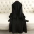C41145 Winter new double-faced cashmere coat for women long high-end slim fit Hepburn style wool coat (Color 2 - Size Size Guide)