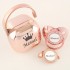 Luxury Personalized Any Name Rose Gold Bling Baby Pacifier And Clips Pacifier Box Set BPA Free Dummy Soother Unique Shower Gift Luxury Personalized Any Name Rose Gold Bling Baby Pacifier And Clips Pacifier Box Set BPA Free Dummy Soother Unique Shower Gift