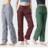 Womens Dance Studio Pant Loose Workout Mid Waist Sports For Women Casual Gym Yoga Long Wide Leg Pants Trousers RG Womens Dance Studio Pant Loose Workout Mid Waist Sports For Women Casual Gym Yoga Long Wide Leg Pants Trousers RG