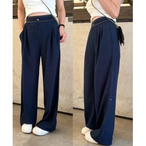 Designer Yoga Sports Pants Womens High-Waist Full-length Dance StudioTrousers Straight-Leg Suit Up Trouser Weekend City Jogger Sweatpants Wrinkle-resistant ds (Size Size Guide)